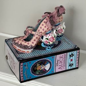 New in box Irregular Choice Alice in Wonderland heels 9 40